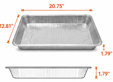 Three-Quarter Tray catering tray