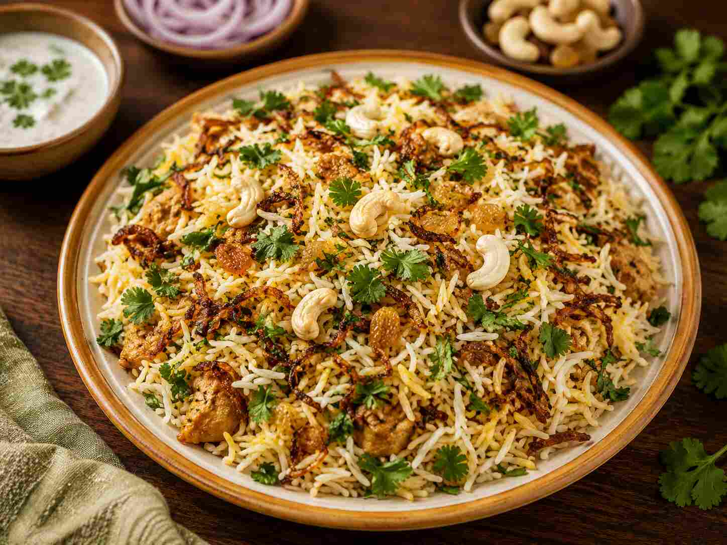 Dum Biriyani (Basmati Rice)